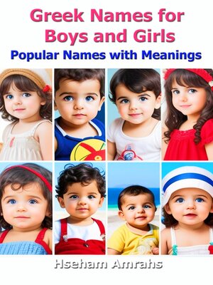 cover image of Greek Names for Boys and Girls